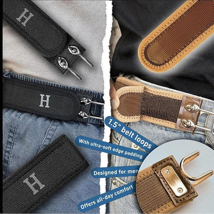 Buckle-Free Hook Belt - Pair
