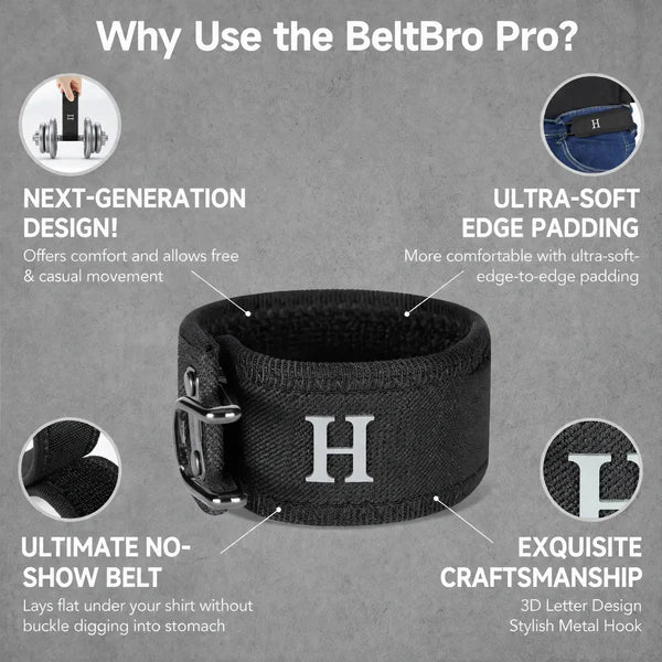 Buckle-Free Hook Belt - Pair