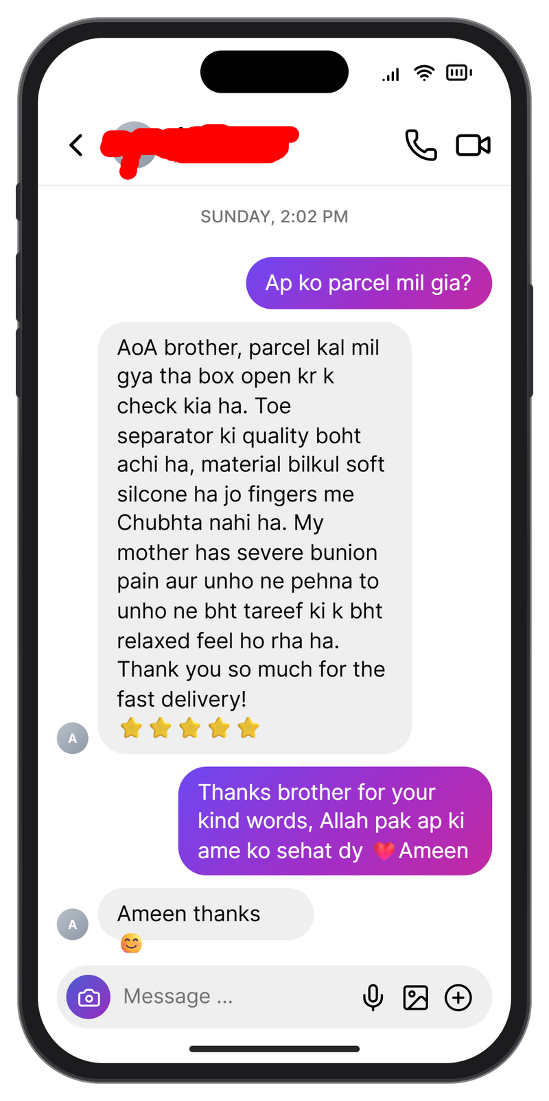 Customer Review