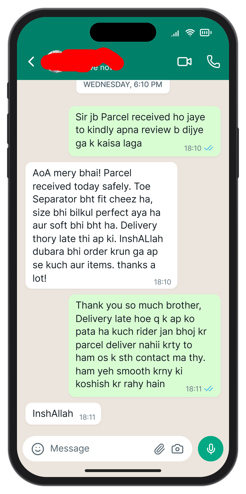 Customer Review