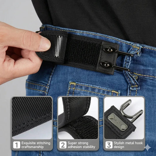 Buckle-Free Hook Belt - Pair