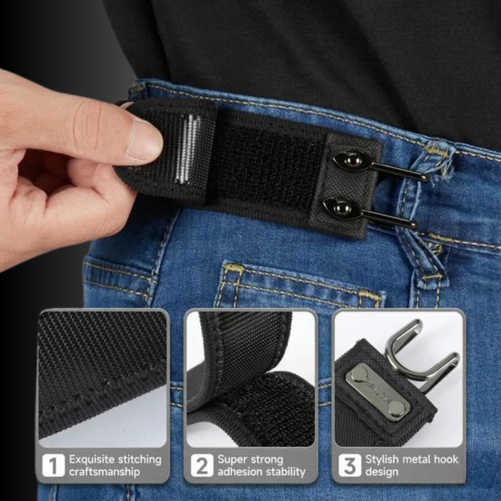 Buckle-Free Hook Belt - Pair